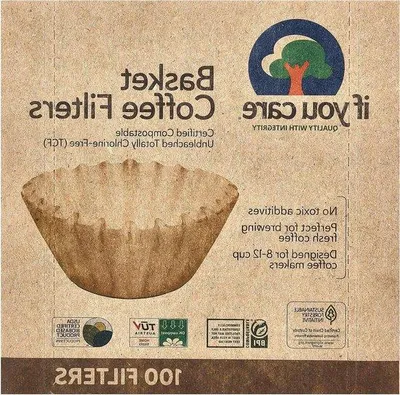 Obrázok produktu pre Kávové filtre na 8–12 šálok, hnedé, 100 ks