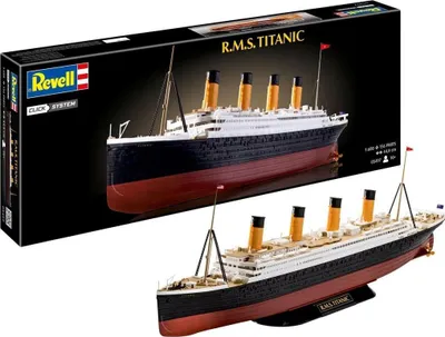 Produktbild von Revell easy-click|Revell R.M.S. Titanic Click System, Revell Bausatz zum Zusammenstecken mehrfarbig