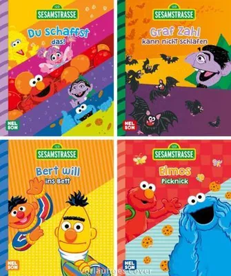 Produktbild von Nelson Mini-Bücher: Sesamstraße 5-8