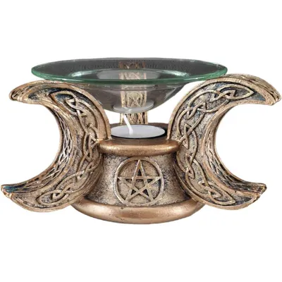 Produktbild von Kerzenhalter "Hexenmond" incl. Kerze Ø1,4cm