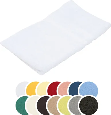 Produktbild von liebling Gästetuch, 100% Baumwolle, mit praktischer Schlaufe zum Aufhängen, formstabil, Serie Borkum, 30 x 50 cm, trocknergeeignet, weiß