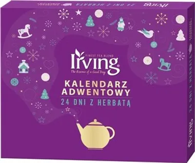 Produktbild von Irving Premium Adventskalender Mit Tee Für 24 Tage - 24 Geschmacksrichtungen!