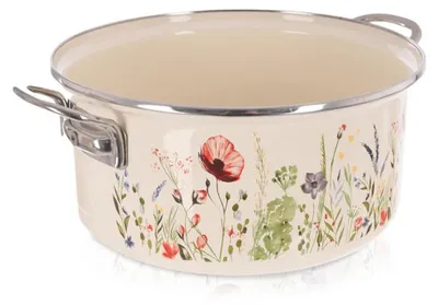 Zdjęcie produktu dla Orion | Rondel - 26 cm - 5 l - Rondel ze stali nierdzewnej - Nadaje się do indukcji - Można myć w zmywarce - Beżowy
