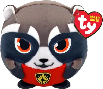 Image de Ty Puffies Marvel Rocket (10 cm)