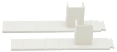 Produktbild von Mömax Seitendeckel Amelie Weiß, 2er Set