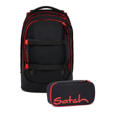 Produktbild von Satch Pack Fire Phantom Schulrucksack Set 2tlg.