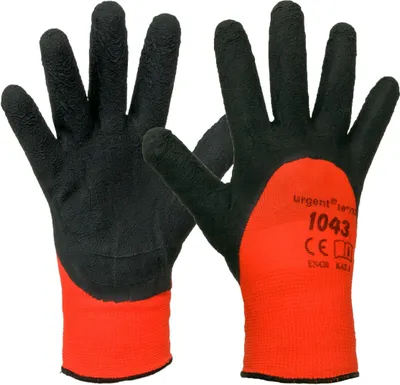 Produktbild von 12 PAAR Arbeitshandschuhe Sicherheitshaschuhe Mechanikerhandschuhe Urgent (1043) Gr. 9