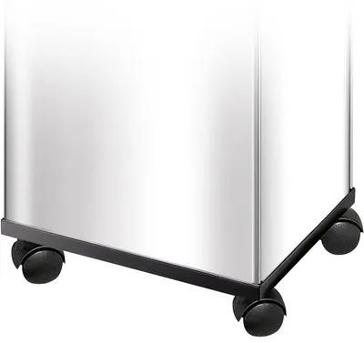 Zdjęcie produktu dla Hailo kółka 1580001 zestaw 4 sztuki do Big Box czarne 360° obrotowe