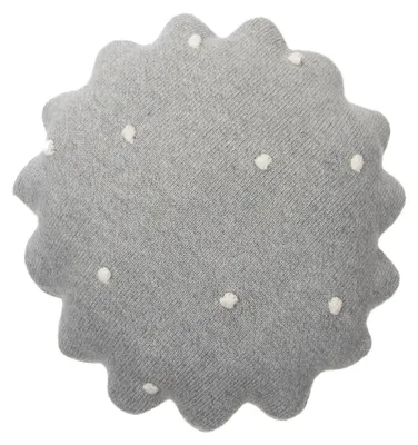 Produktbild von Lorena Canals Biscuit Kissen – Rund – Grau