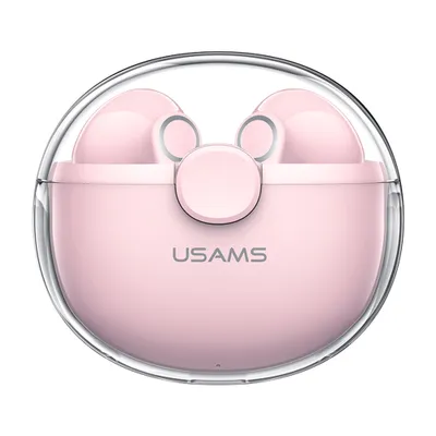 Obrázek produktu pro Usams Bluetooth sluchátka 5.1 Tws Bu Series Wireless Pink/Pink Bhubu04