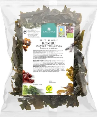 ALGI MORSKIE SUSZONE - KOMBU BIO 100 g - PORTO MUINOS