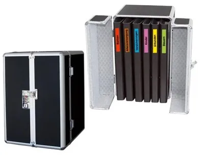 Produktbild von Sammler-Safe SAFE 200, Aluminium, schwarz, Zahlenschloss, H 325 mm, B 215 mm, T 265 mm