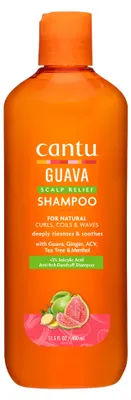 Produktbild von Cantu Guave Kopfhautpflege Shampoo gegen Schuppen 3x400 ml, KI-generiertes Bild