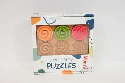 Zdjęcie produktu dla Puzzle sensoryczne kółeczka 842 68420