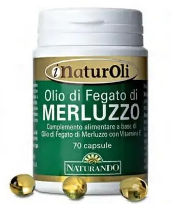 Immagine prodotto di Naturoli Olio Di Fegato Di Merluzzo 70 Softgel
