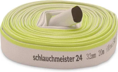 Productafbeelding van Industriële slang 32 mm - 20 meter, platte slang voor waterverwerking