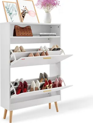 Zdjęcie produktu dla Szafka na buty otwierana uchylna komoda 80 cm