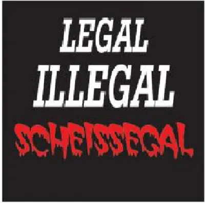 Produktbild von Legal Illegal Scheissegal - Spuckies
