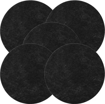 Produktbild von vhbw 5x Aktivkohle-Filter Ersatz für DeLonghi 5512500259 für Fritteuse - 130 mm