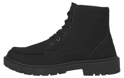 Produktbild von Jack & Jones 12287538_212_42, Stiefel, Schwarz, Anthrazit, Rundzeh, Schnürverschluss, Draußen, Gummi