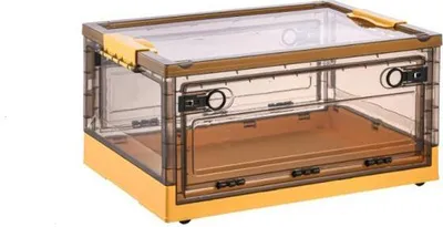 Produktbild von 360Home Robuste Kompakte aufbewahrungskiste stapelbar verschließbar 47*35*23.5cm