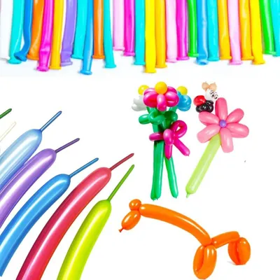 Image de Ballons en latex de qualité, lot de 100, pour décorations - Mélange de couleurs