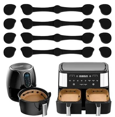 Zdjęcie produktu dla Magnesy silikonowe do frytkowni powietrznej airfryer zestaw 12 szt.