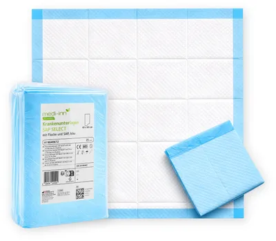 Produktbild von Medi-Inn Krankenunterlagen SAP SELECT 60 x 60 cm, 25 Stück