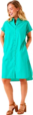 Produktbild von Garcia F50082 Kurzarm Midi-kleid Grün XS Frau Grün XS