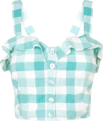 Produktbild von Pepe Jeans Valentina Damen kariertes Oberteil kurz M