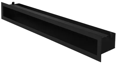 Obrázok produktu pre KOTARBAU® Mriežka na krb, vzduchová lišta, ventilačné mriežky, mriežka na krb, 80 cm, čierna
