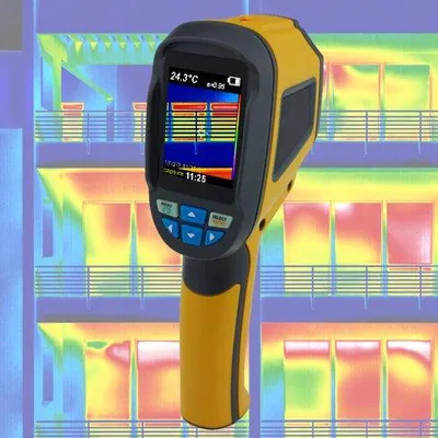Wärmebildkamera IR4 – Infrarot-Thermometer für Gebäudeanalyse