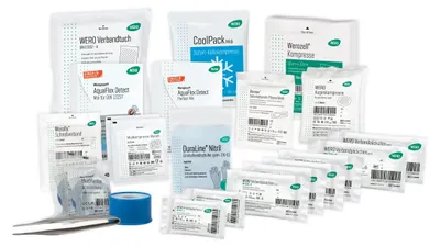 Produktbild von WERO Austausch-Set DIN 13157 Allround mit Weroplast AquaFlex Detect Pflastern