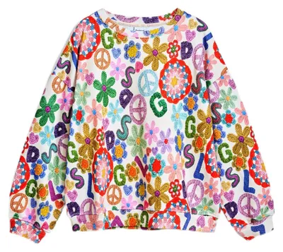 Produktbild von Desigual Uni Kinder 25SGSK07 Sweatshirt, Material FINISHES, 3/4
