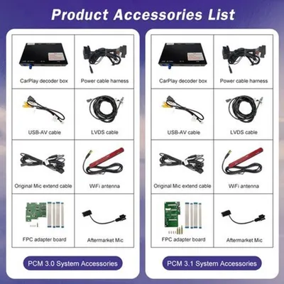 Image de Caméra de recul sans fil - 12V - USB/AUX - Compatible avec Porsche - Système Carplay