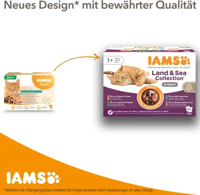 Immagine prodotto di Iams Cat Cat - in salsa multipack 12x85g