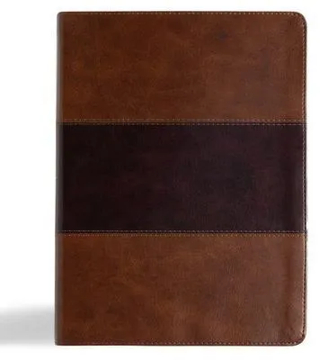 Produktbild von KJV Study Bible, Large Print Edition, Saddle Brown Leathertouch