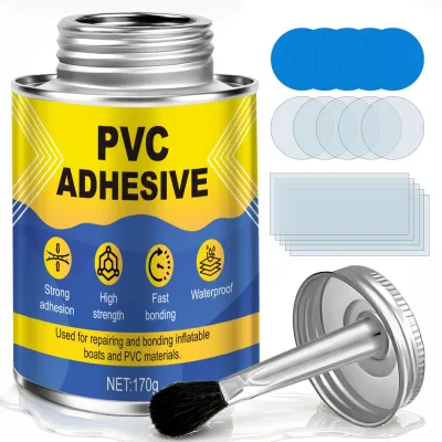 Imagen del producto de Kit de adhesivo de PVC para reparaciones de piscinas, 170g