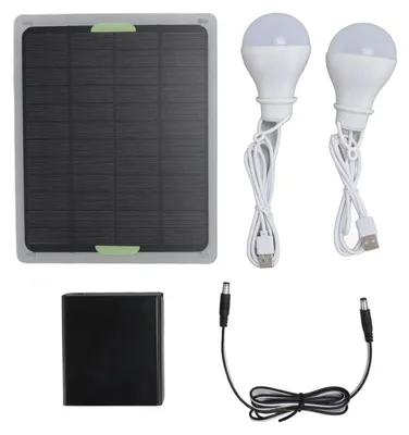 Obrázok produktu pre Solárne žiarovky do exteriéru, prenosné, dobíjateľné, LED stanové osvetlenie, vodotesné, kempingové lampy