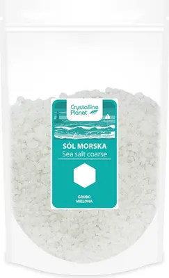 SÓL MORSKA GRUBO MIELONA 1 kg - CRYSTALLINE PLANET