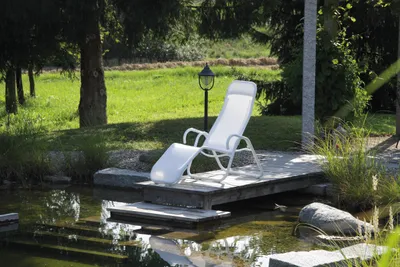 Obrázek produktu pro acamp® CALYPSO Health Lounger - skládací - platina/grigio