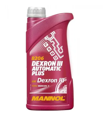 Obrázok produktu pre MANNOL Prevodový olej 8206 Dexron III Automatic Plus - 1L