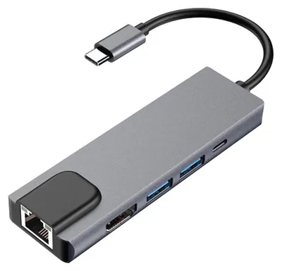 Obrázek produktu pro Multiport USB-C – HDMI, Ethernet, USB-C, 2x USB 3.0