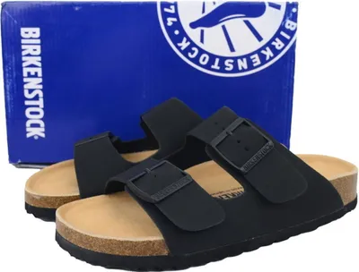 Produktbild von Birkenstock Arizona Soft Footbed Schwarz Glattleder