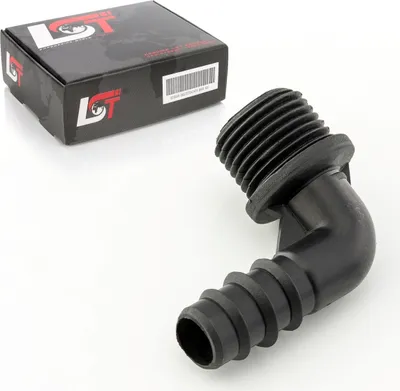 Produktbild von Verbinder L-Stück 90° Winkel 16 x 1/2" Reduzierstück Bewässerungssystem PE-Rohr