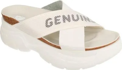 Produktbild von Genuins Dixy Capsule 90s Black&White White/White Synthetik Größe: 42 Schmal