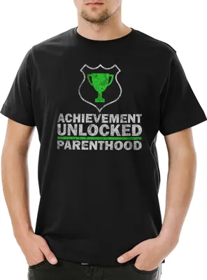 Produktbild von Urban Backwoods Achievement Unlocked, Herren T-Shirt, Farbe: Schwarz, Größe: L