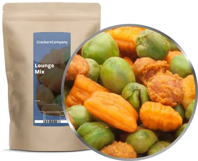Produktbild von CrackersCompany Lounge-Nussmischung (Lounge Mix), ZIP-Beutel 350 g