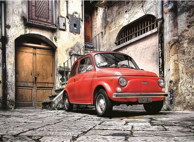 Productafbeelding van Clementoni High Quality Collection Cinquecento, 500 stukjes, Transportmiddelen, vanaf 18 jaar