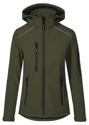 Image de Promodoro - Veste softshell « Warm » pour femme LT2784 (M) (kaki)
